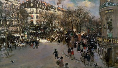 Il Boulevard des Italiens, c.1900 da Jean Francois Raffaelli